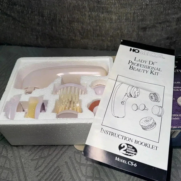 Vintage~HoMedics~Lady Di~PROFESSIONAL BEAUTY KIT~Model #CS-6C~ Facials/etc - Picture 3 of 3